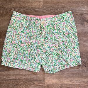Lilly Pulitzer Colorful Patterned Women Shorts
